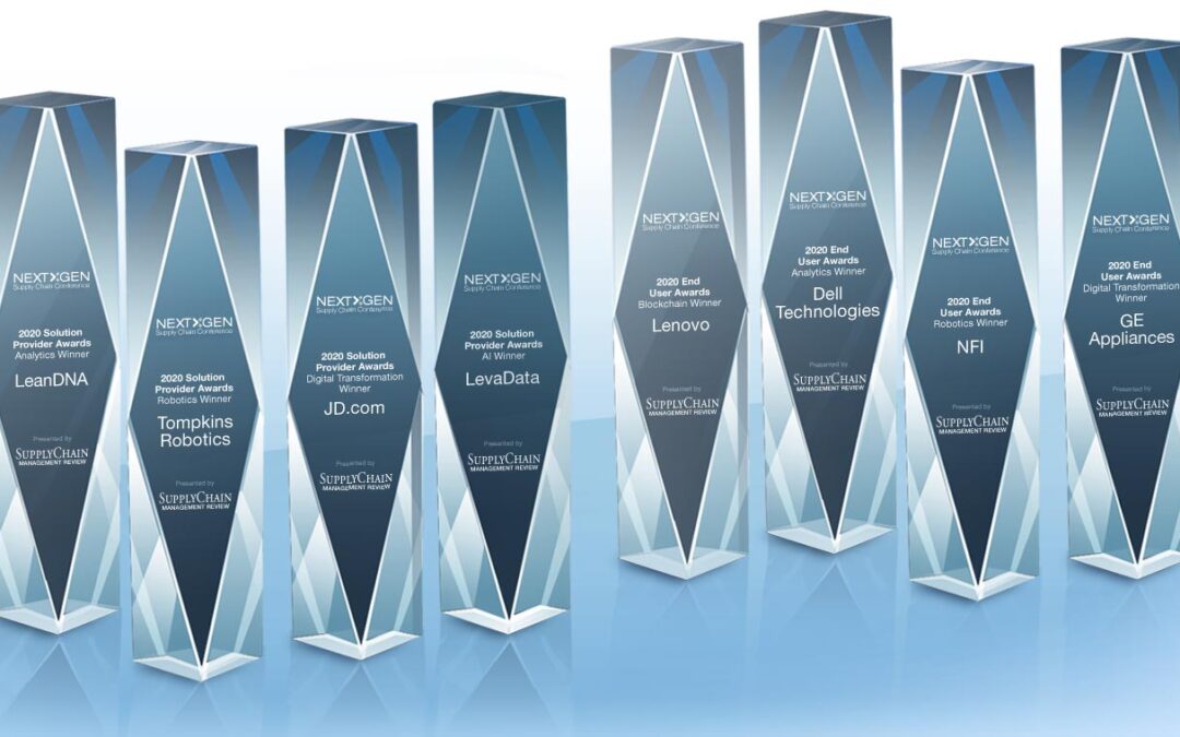 Announcing the 2020 NextGen Supply Chain End Users and Solution Providers Award Winners