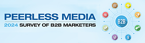 Download Peerless Media's 2024 B2B Marketing Survey